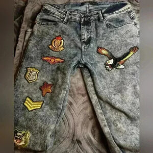 REBEL LOVE jeggings-(#530)